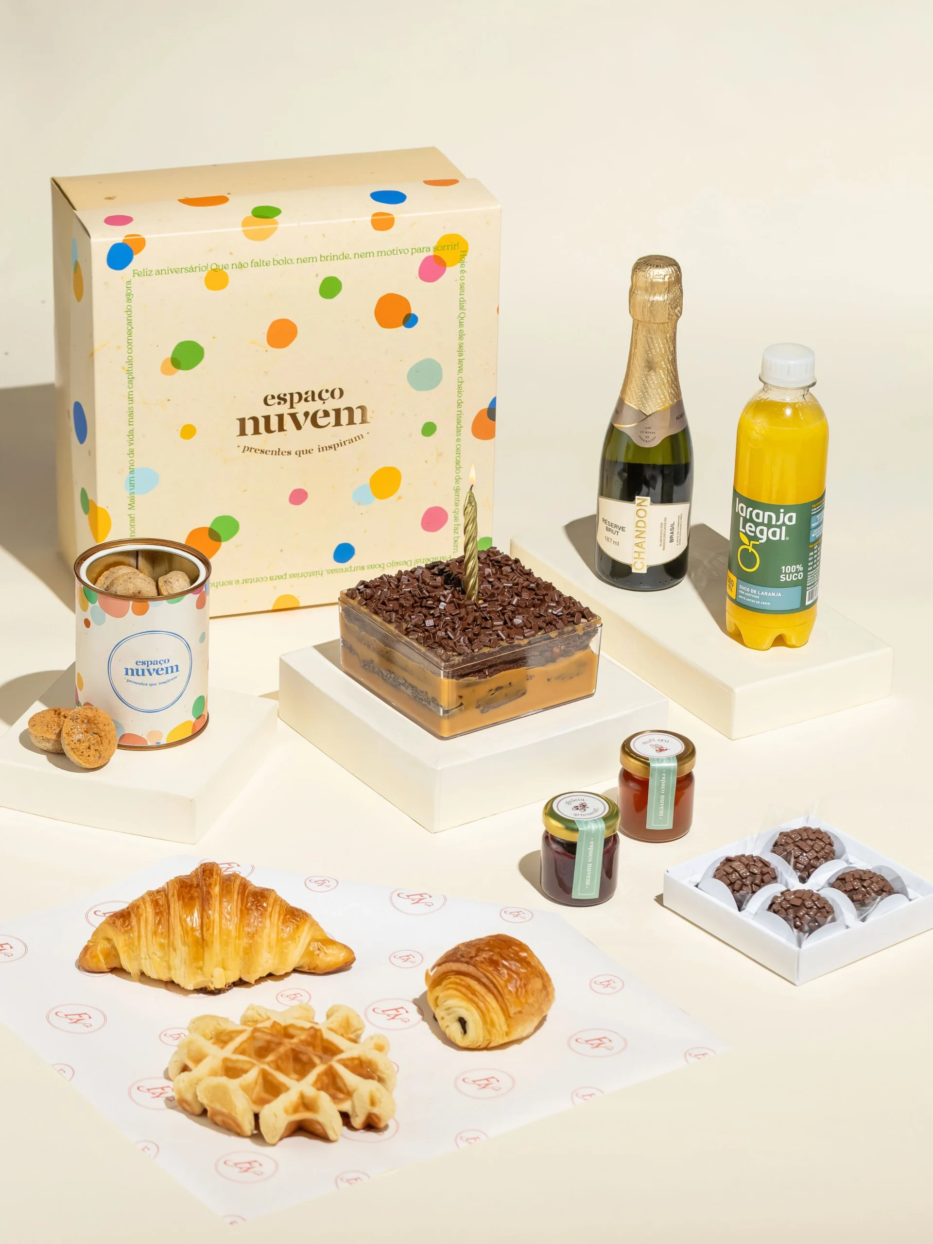 Cesta de Café Doce Celebração