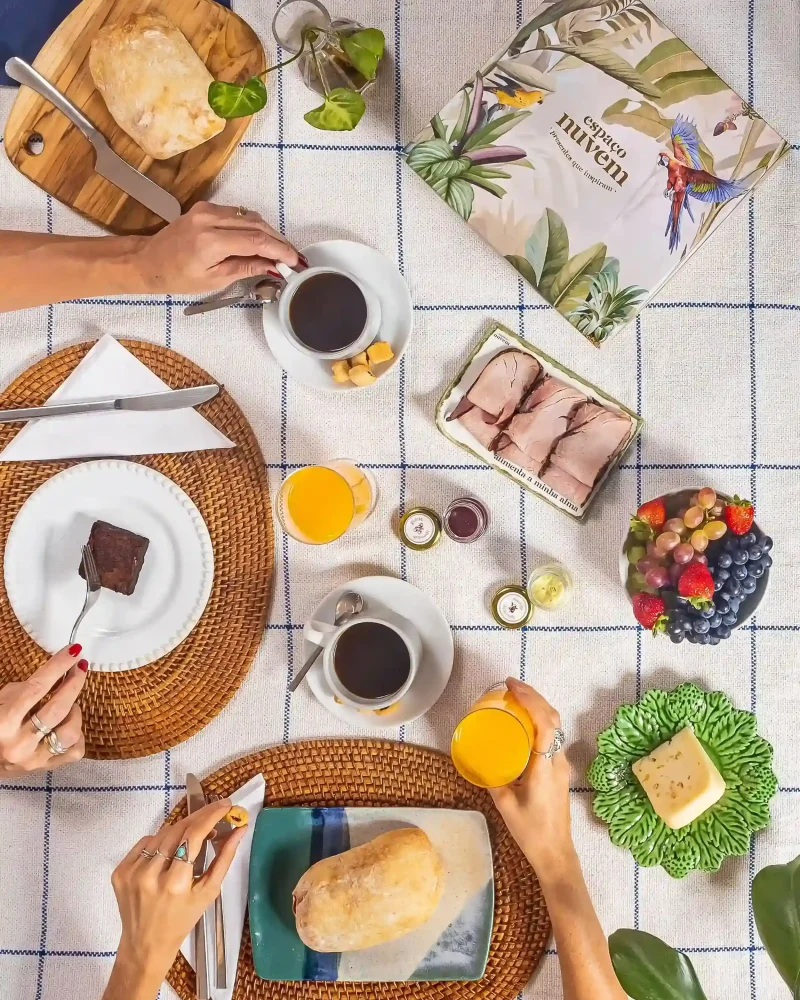 Cesta de Café da Manhã Espaço Nuvem Rio de Janeiro RJ